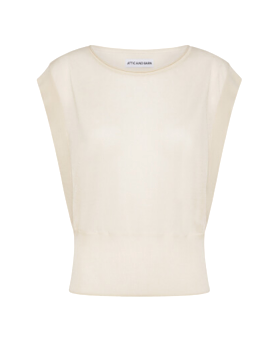 Agatea Cap Sleeve Knit Tank (Panna)