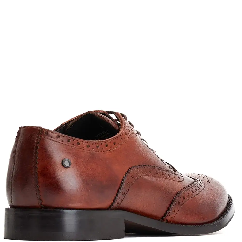 Base London Darcy Oxford Brogue Shoe