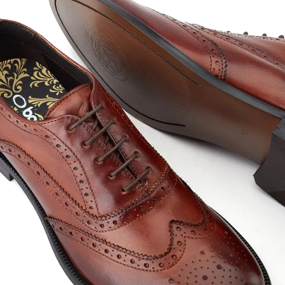 Base London Darcy Oxford Brogue Shoe