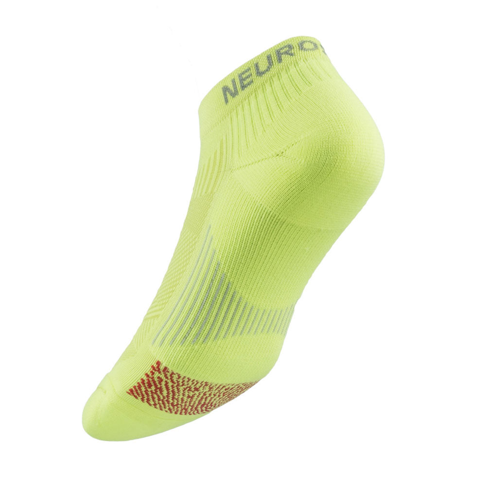 Biowin Neurosocks - Athletic No Show -  Neon Green