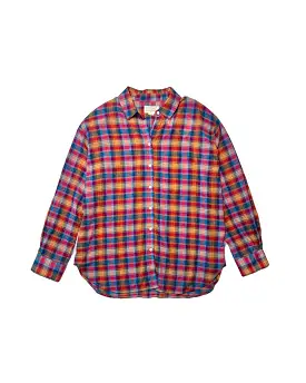 Blake Oversized Shirt (Alba Plaid)