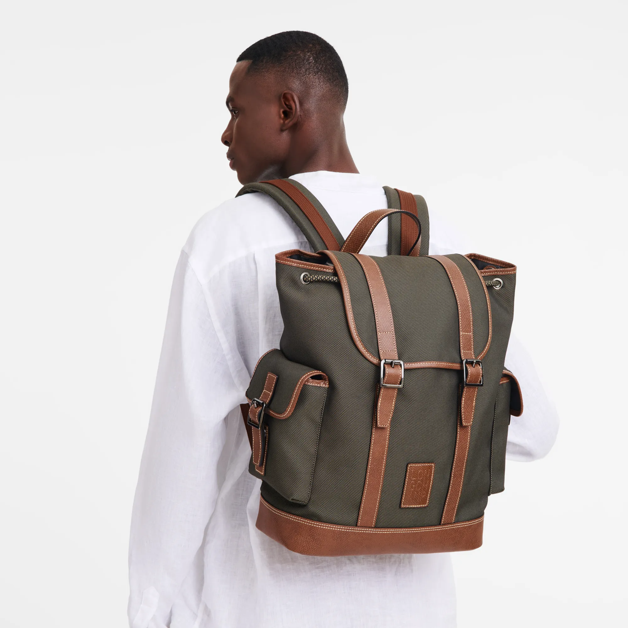 Boxford Backpack Brown - Recycled canvas