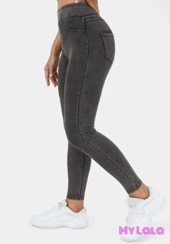 Capri Jeggings EC2 Stonewash 24-32 (Purple)