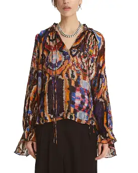 Cardozo Klimt Blouse (Luxe Confetti)