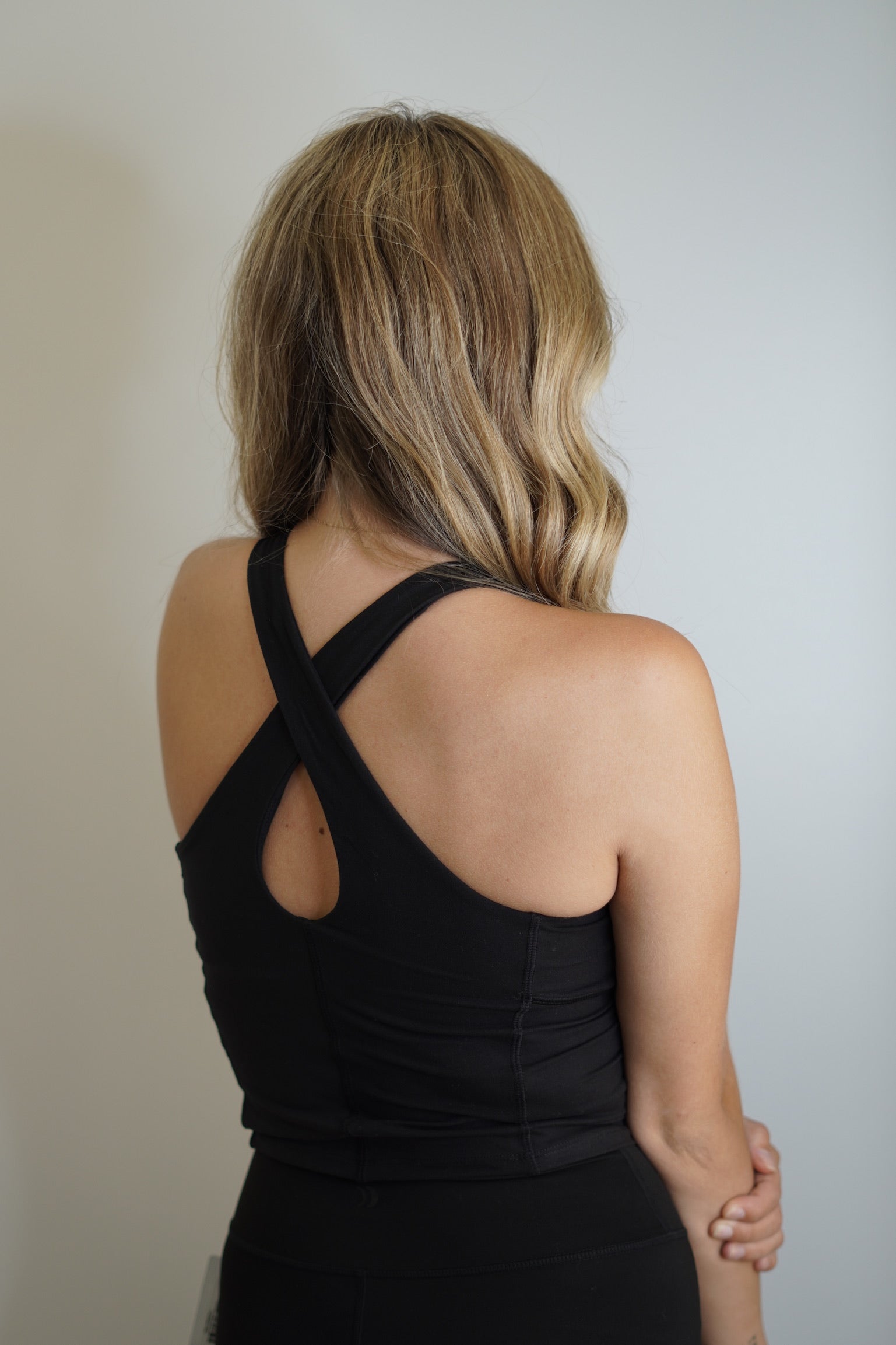 Ciara Criss-Cross Back Athletic Top