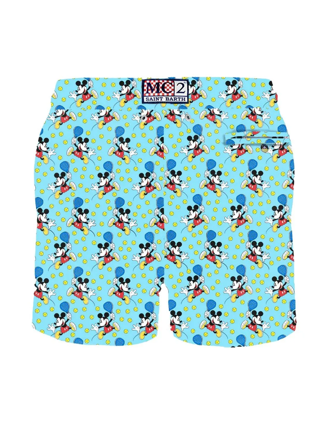 Costume Mc2 Sainth Barth uomo Lighting micro Padel Mickey azzurro PE23