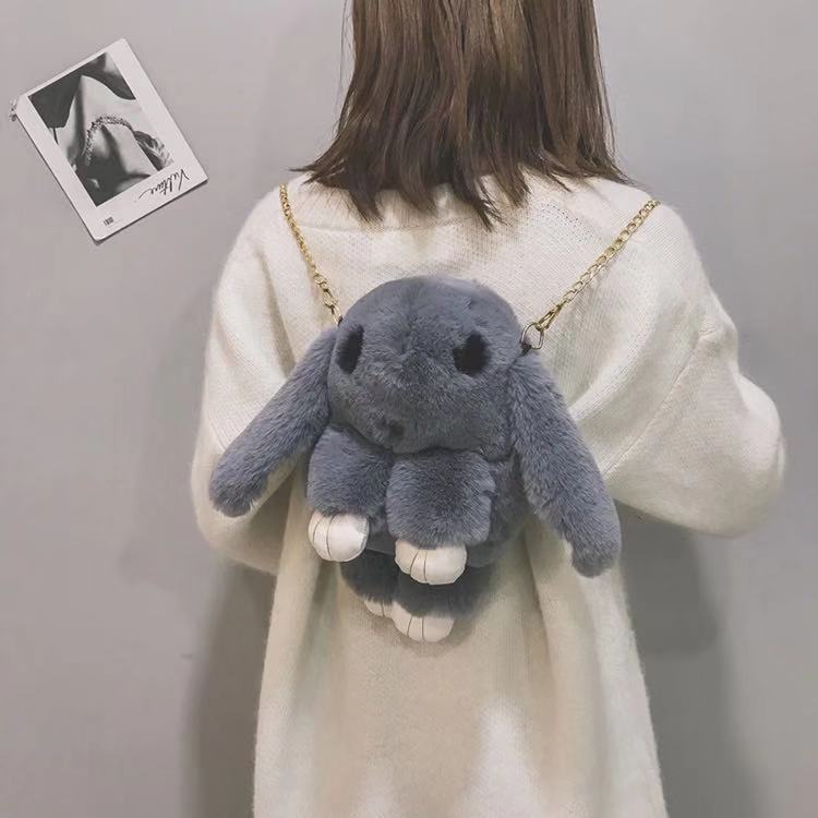 CUTE PLUSH BUNNY SHOULDER BAG |BACKPACK BY94019