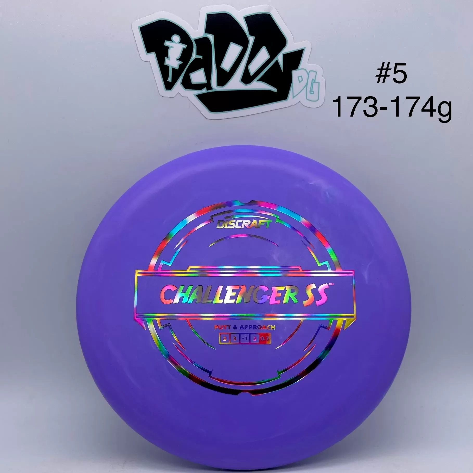 Discraft Challenger SS Putter Line Putt & Approach