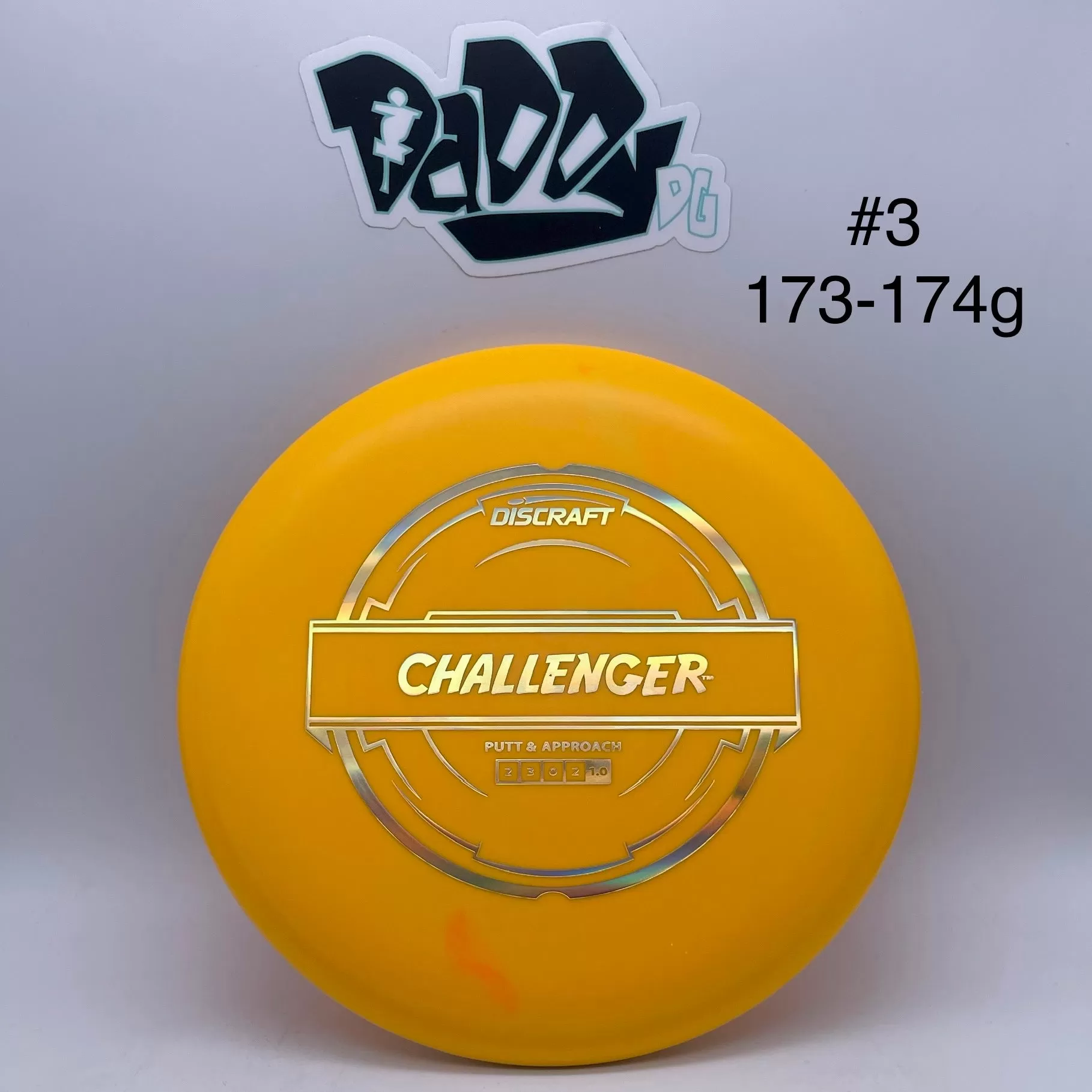 Discraft Putter Line Challenger Putt & Approach Disc