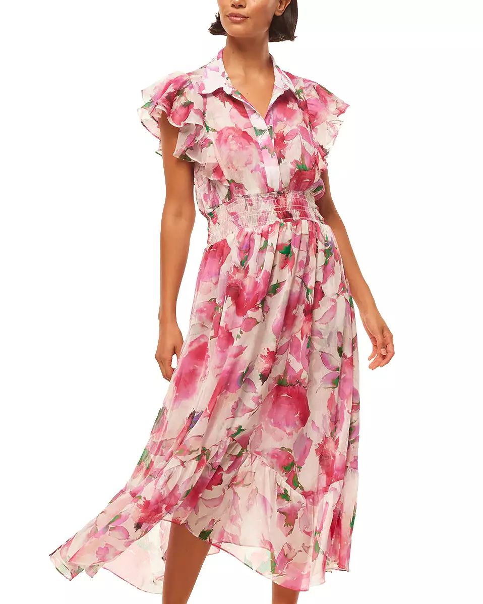 Florencia Dress (Garden Fuschia)