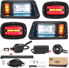 Golf Cart LED Light Kit 12V-48V Daytime Running Light for Yamaha Headlights - 10L0L