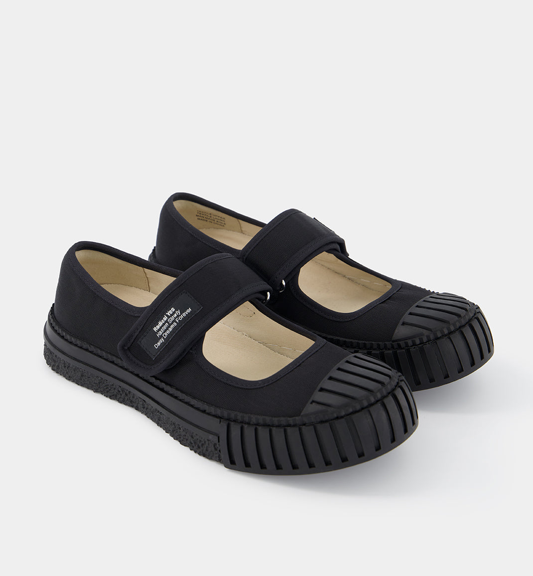 Grace Velcro Mary Jane | Black