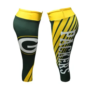 Green Bay Packers Dynamic AOP Women's Sublimation Capris