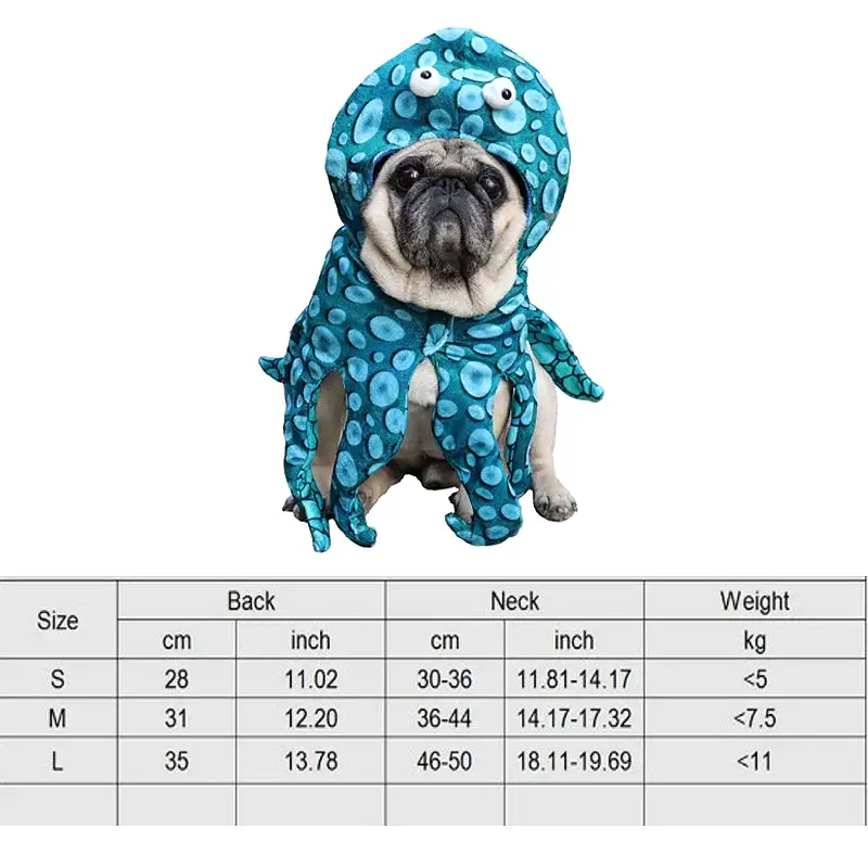 Halloween Dog Clothes Funny Pet Dogs Cosplay Costumes Set Christmas Dog Costume Comical Outfits for Pet Cat Puppy Party Clothing