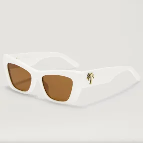 HERMOSA SUNGLASSES - WHITE