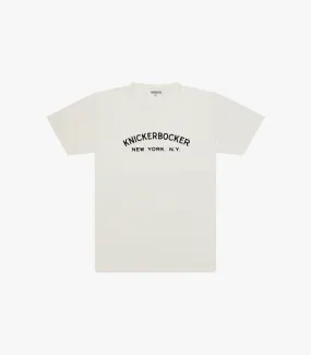 Knickerbocker Core Logo T Shirt - Milk