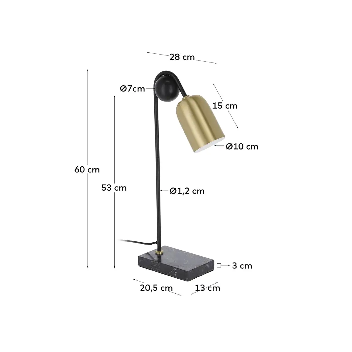 La Forma Natsumi Table Lamp