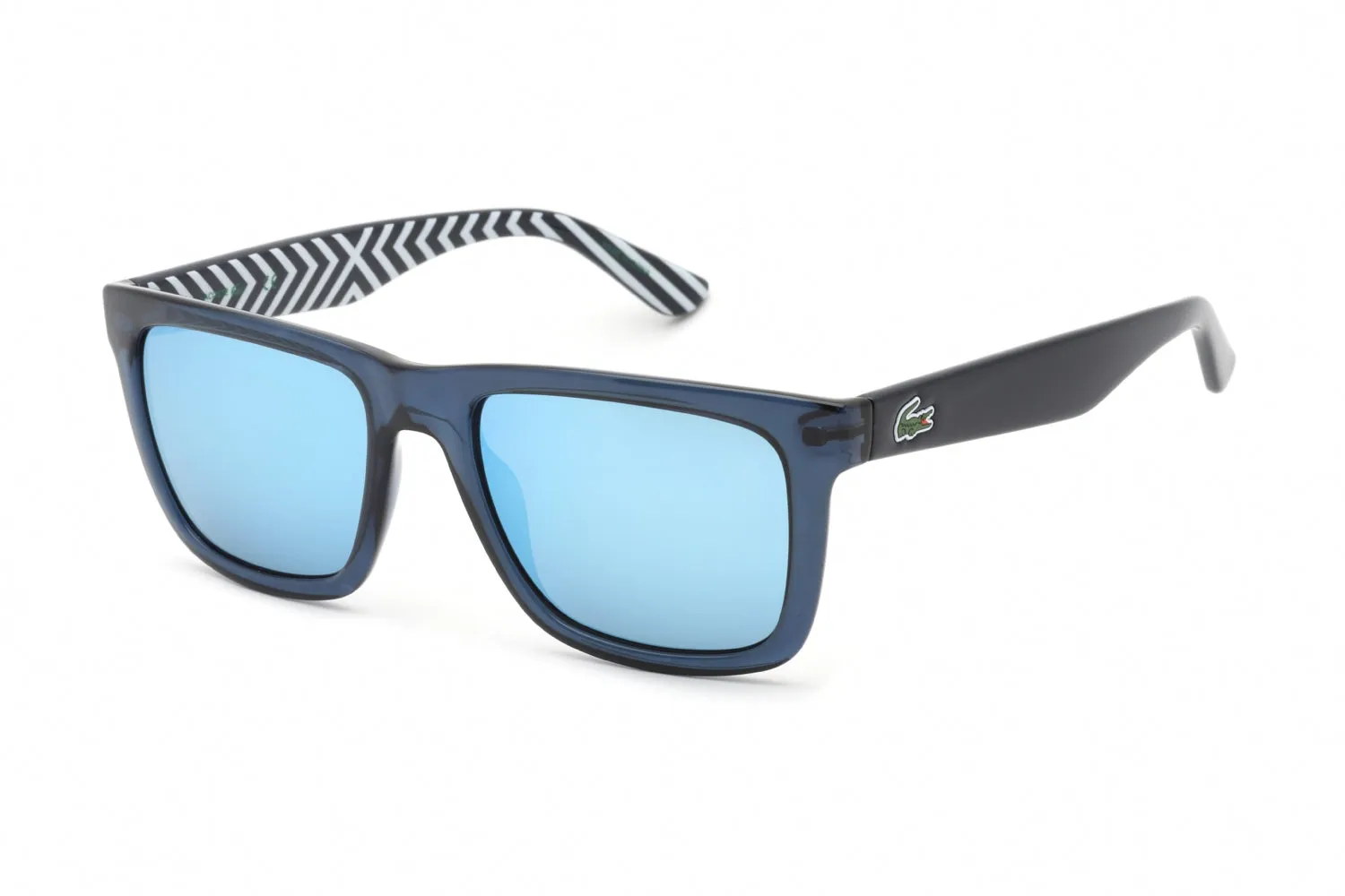 Lacoste L750S Sunglasses Blue / Blue Mirror