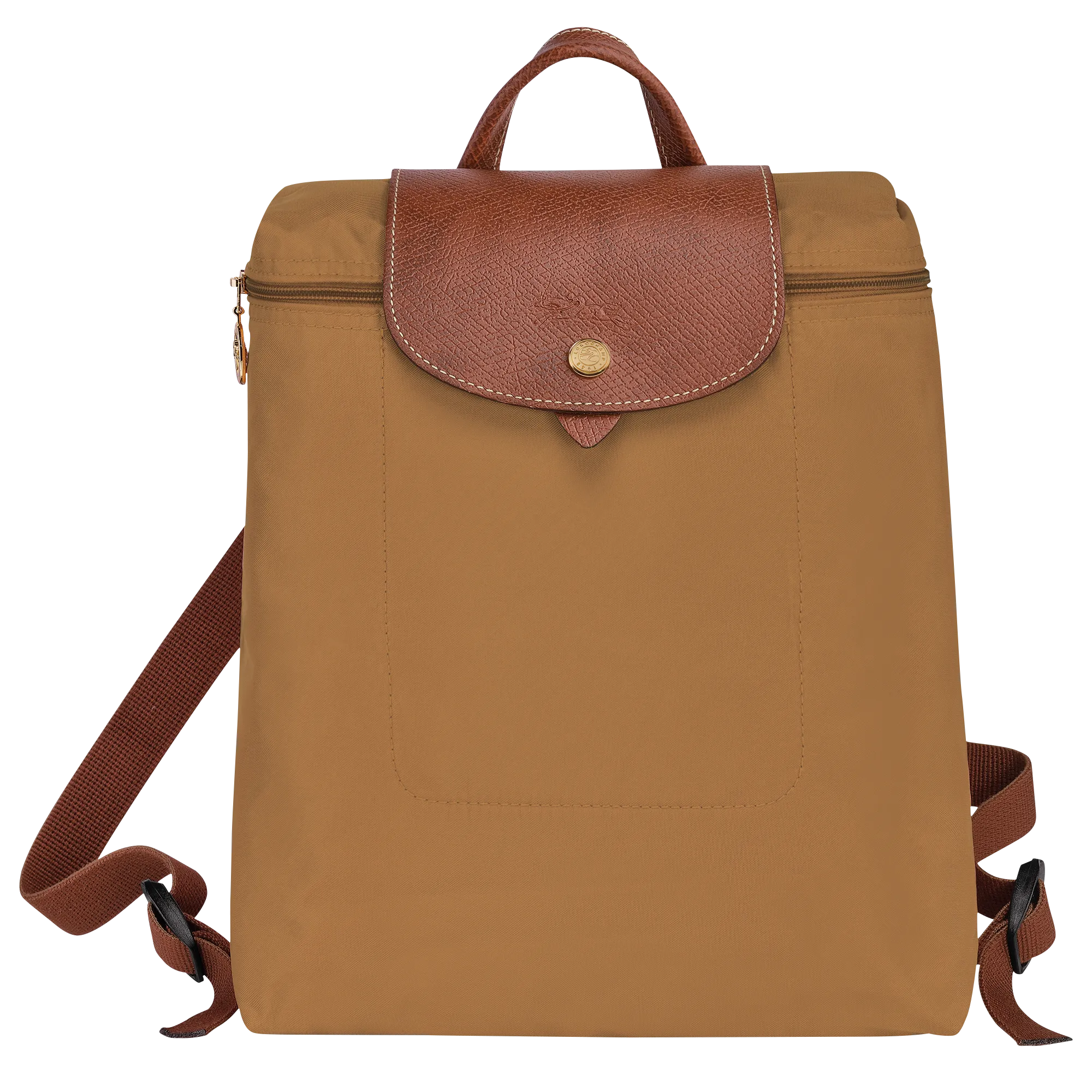 Le Pliage Original M Backpack Fawn - Recycled canvas