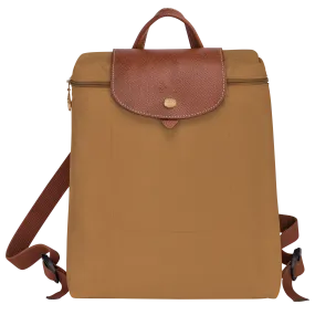 Le Pliage Original M Backpack Fawn - Recycled canvas