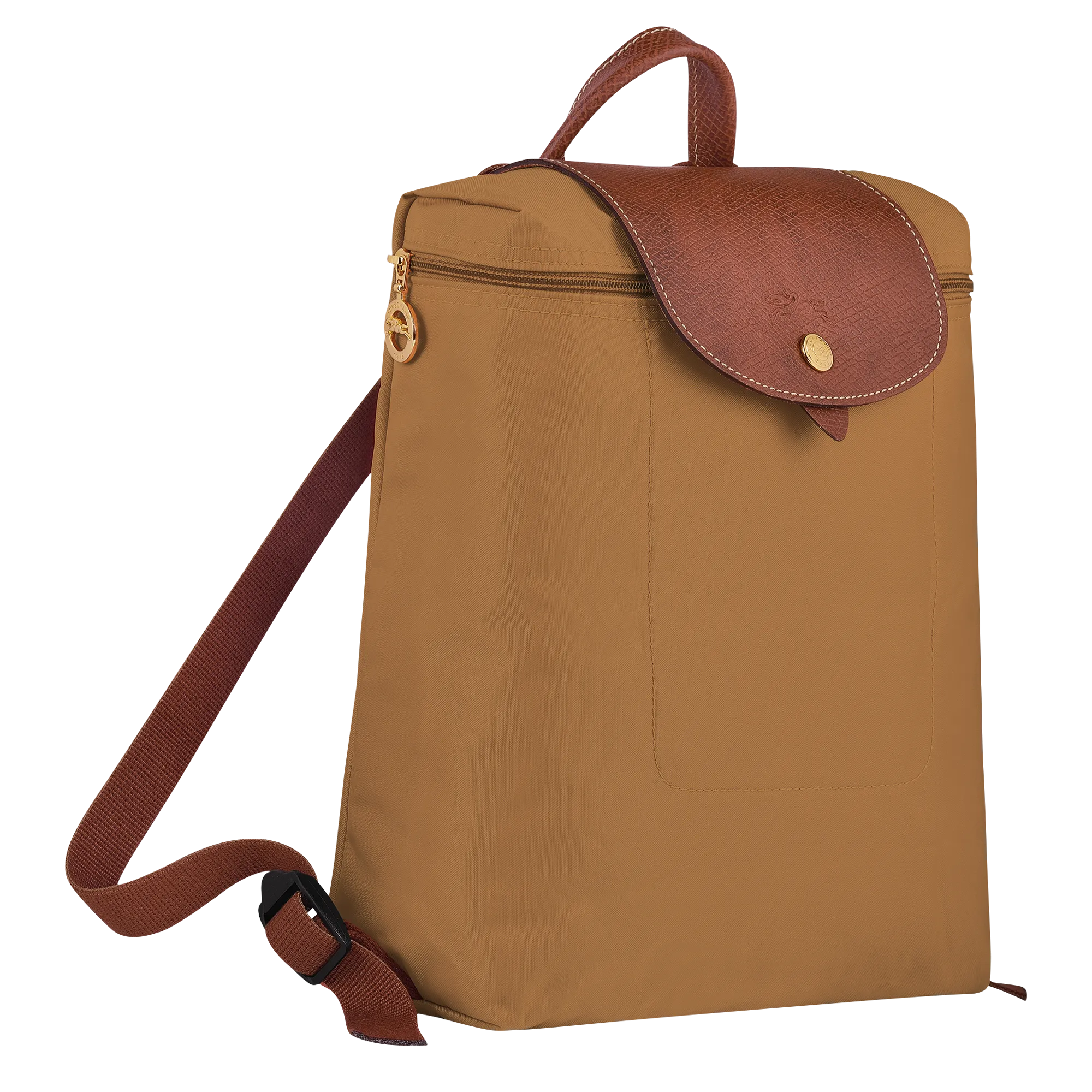 Le Pliage Original M Backpack Fawn - Recycled canvas