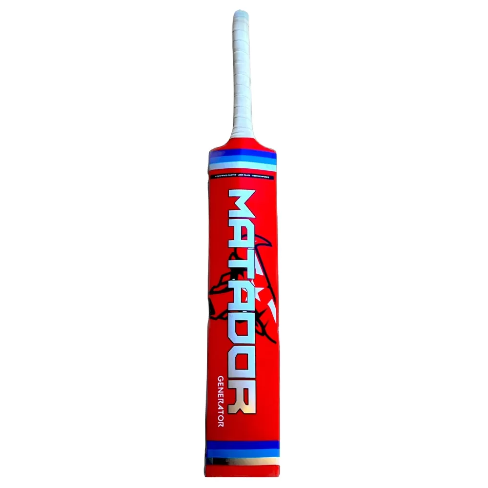 Matador Custom Made Zee Sports COCO WOOD Tape Tennis Cricket Bat