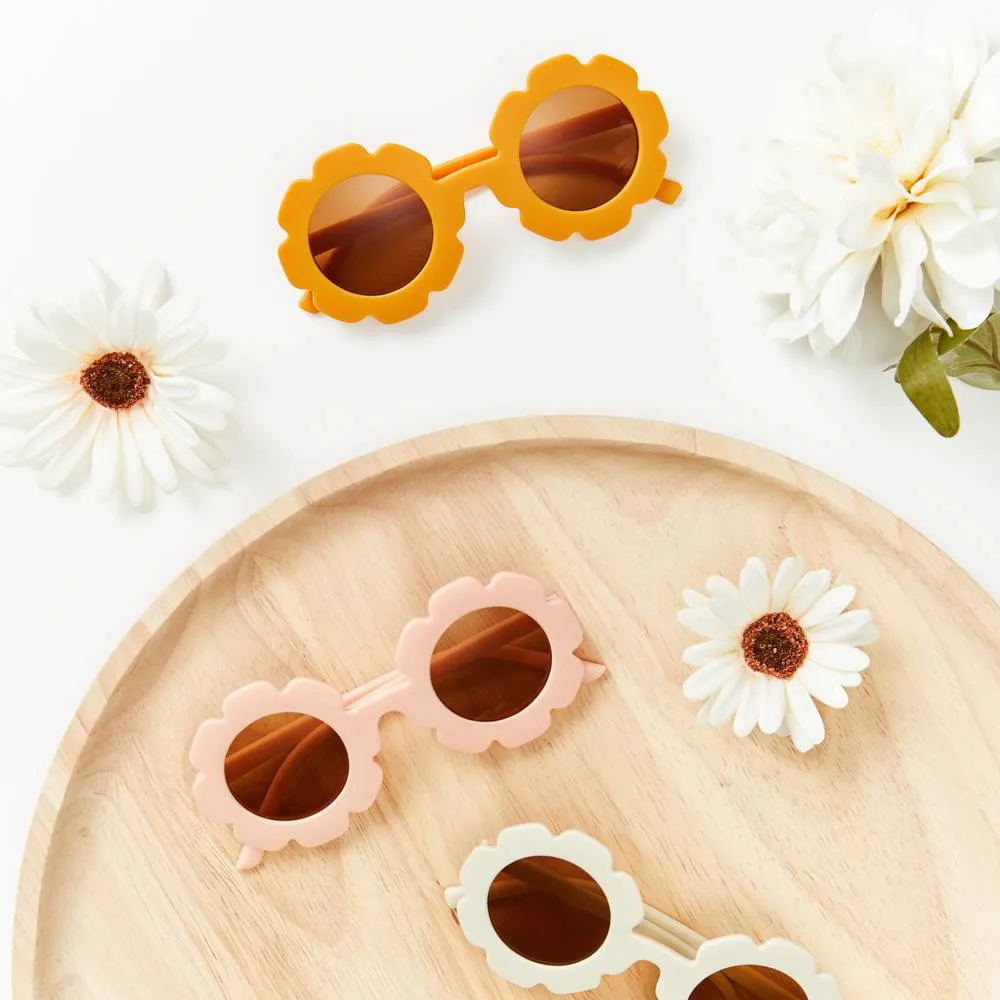 Matte Daffodil Quinn Baby Sunglasses