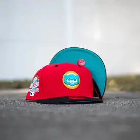 New Era Chicago Cubs 1990 ASG Aqua UV (Red/Black)