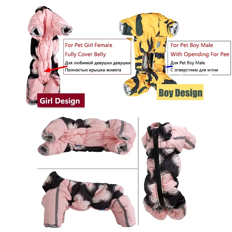 New Puppy Dog Clothing For Pets Luxury Zipper Jackets Small Big XXL Animal Pet Winter Warm Down Yorkshire Dachshund Cat Products