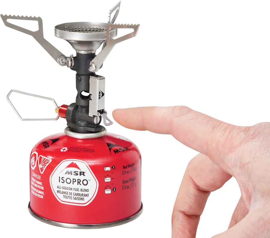 Pocket Rocket Deluxe Stove Single Burner Camping Stove