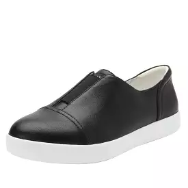 Posy Black Nappa Shoe