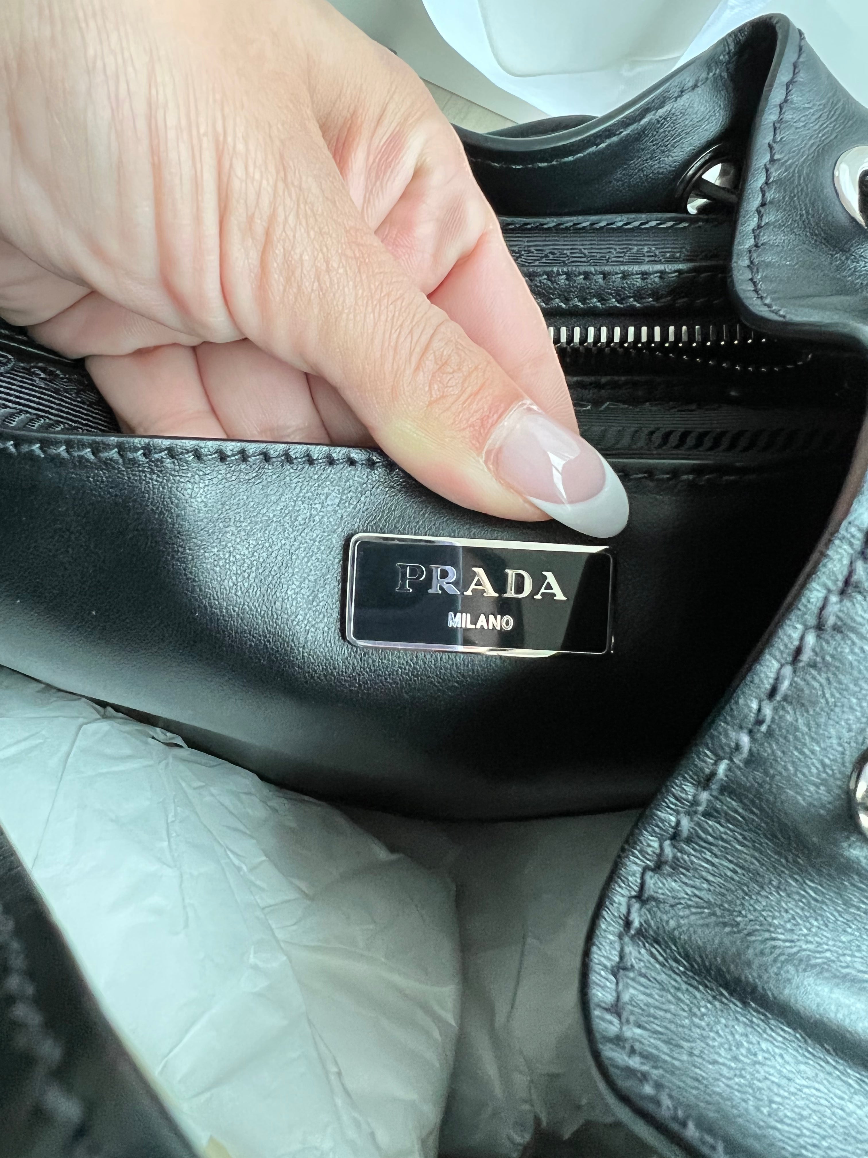 Prada Leather Backpack