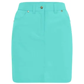 Pure Golf Calm Ladies Golf Skort Ocean Blue 50CM