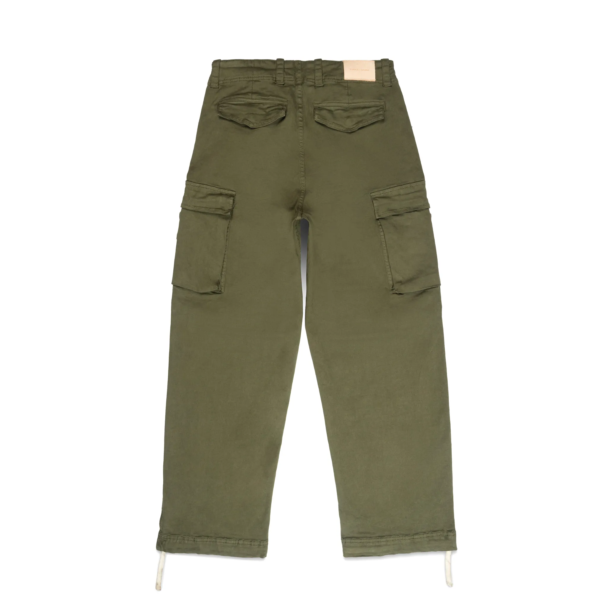 Purple Brand P527 Double Pocket Green Cargos (P527-DPWM124)