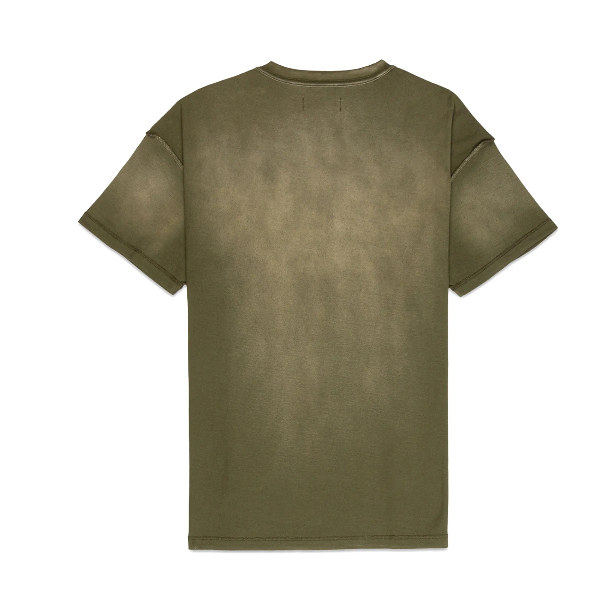 Purple Brand Textured Inside Out Logo Olive Tee (P101-JWBD124)