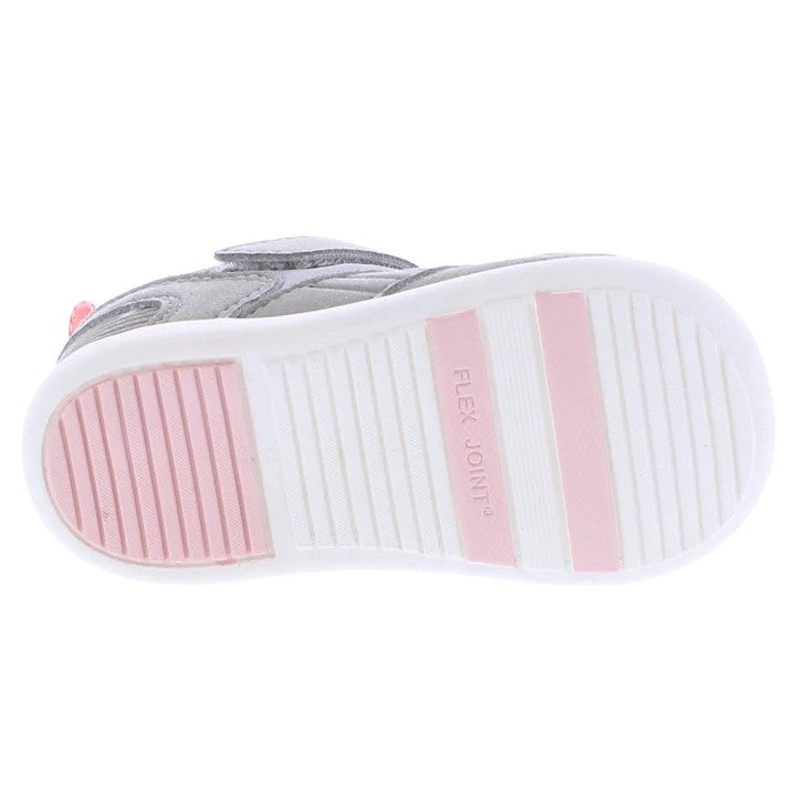 Racer Baby Athletic Trainer - Grey/Pink