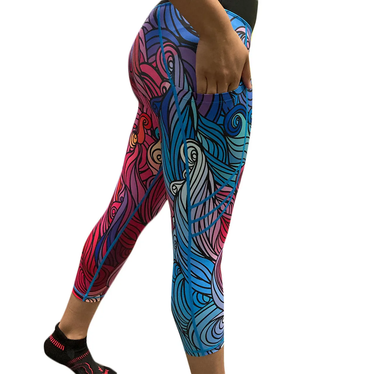 RUN UNITED Ladies Capris