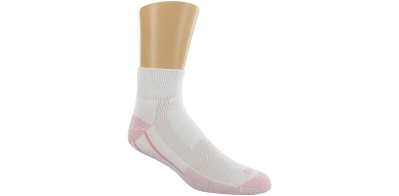 SAS Women's Qtr Crew Walker Socks