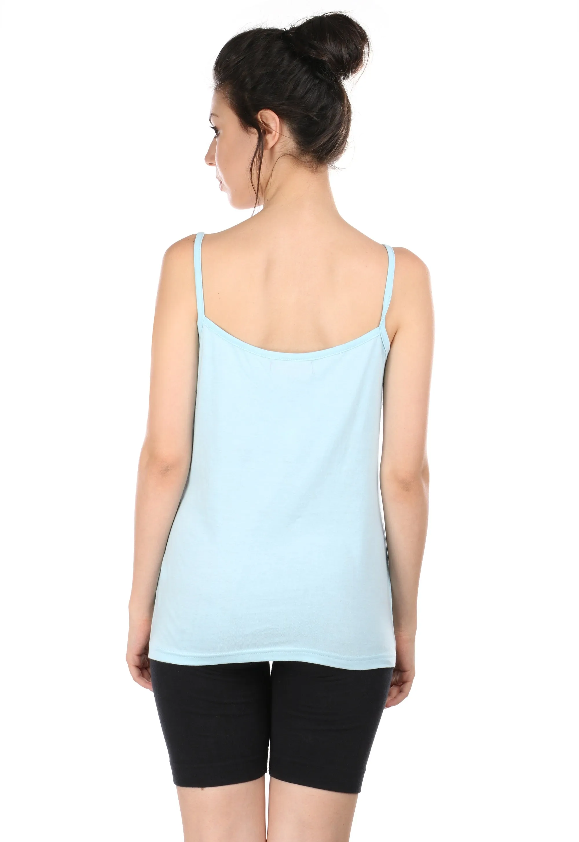 Semantic Women's Cotton T-Shirt - Solid (Slim Fit)