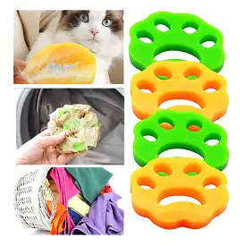 Silicone Sticker Clothing Dust Remover Sticky Pet Hair Machine Washable Double-sided Dog Hair Removal Laundry Lint Catcher