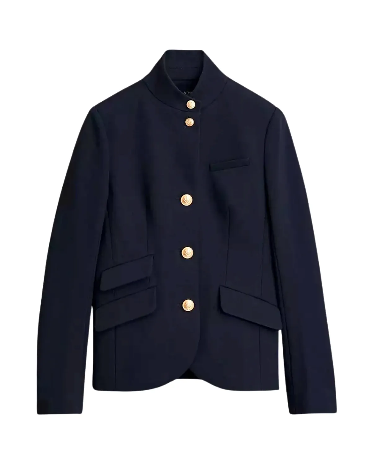 Slade Ponte Blazer (Navy Blue)