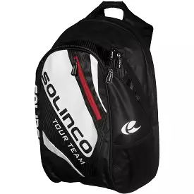 Solinco Tour Team Backpack - White/Black/Red