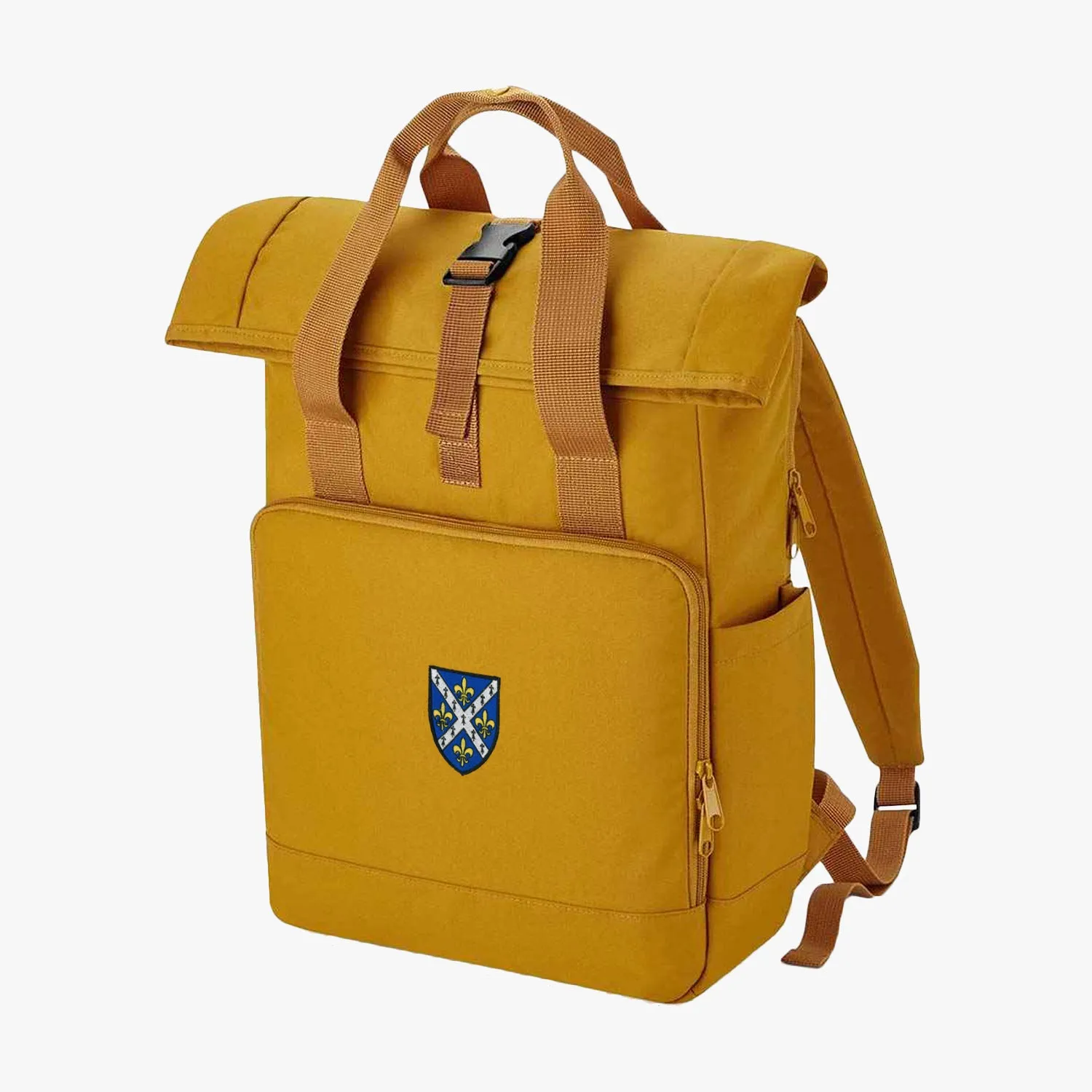 St Hugh's College Recycled Rolltop Laptop Backpack