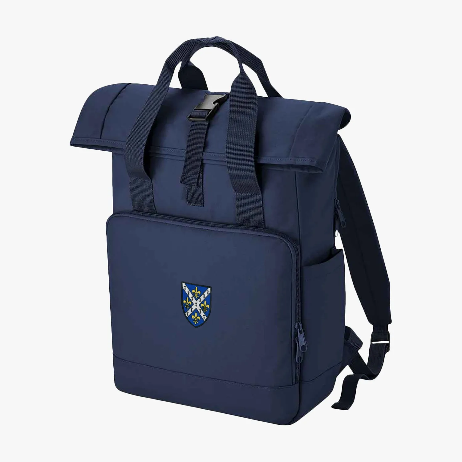 St Hugh's College Recycled Rolltop Laptop Backpack