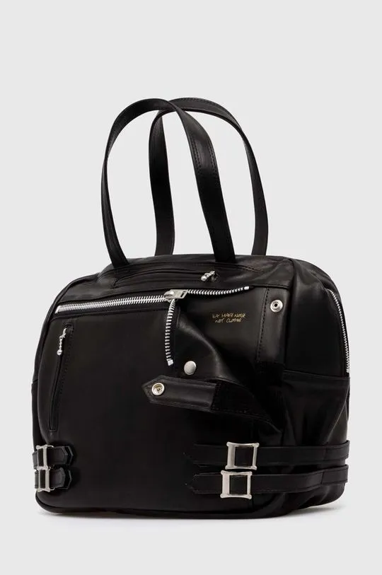 Undercover leather bag Backpack black color UC0D6B04