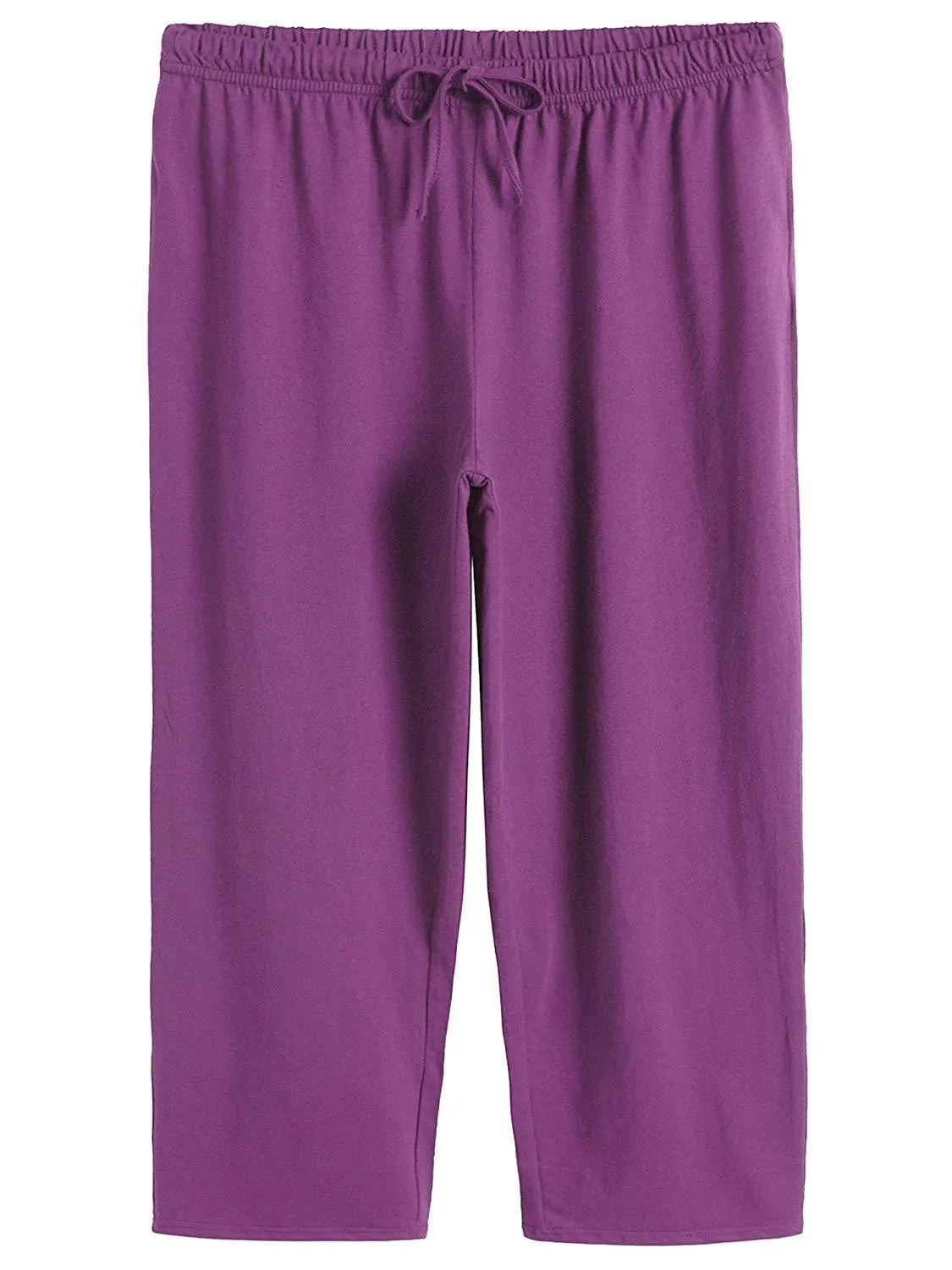 Women's Cotton Capri Pants Sleep Capris